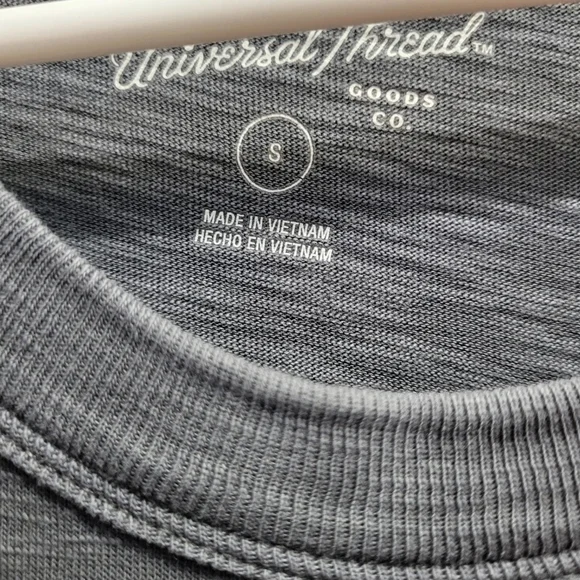 Universal Thread Gray Short-Sleeve Midi Dress - Picture 3 of 3